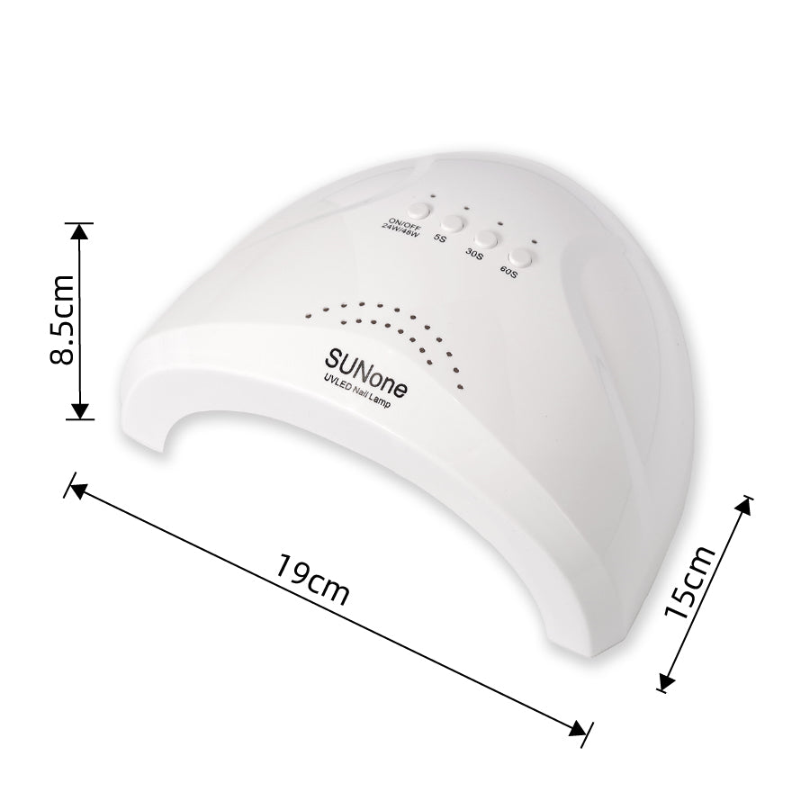 UV LED Nail Lamp – 48W Fast Curing Light for Gel Nails at Home